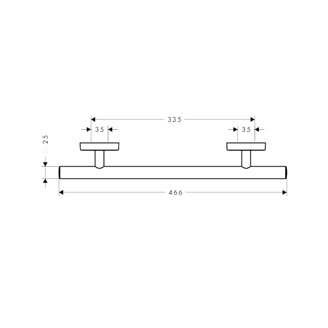 ЧертежHansgrohe PuraVida (41513000)