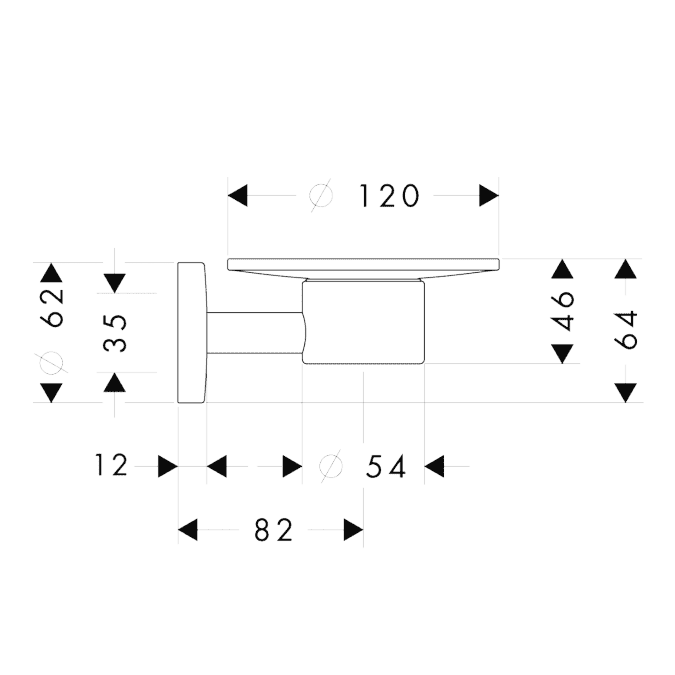 ЧертежHansgrohe Logis (40515000)