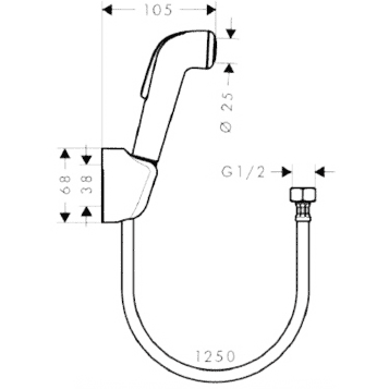 ЧертежHansgrohe (32127000)