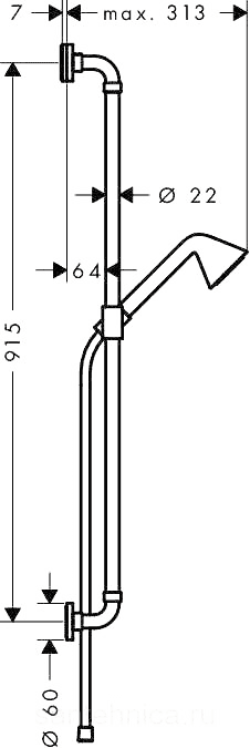 ЧертежAxor (26023000)