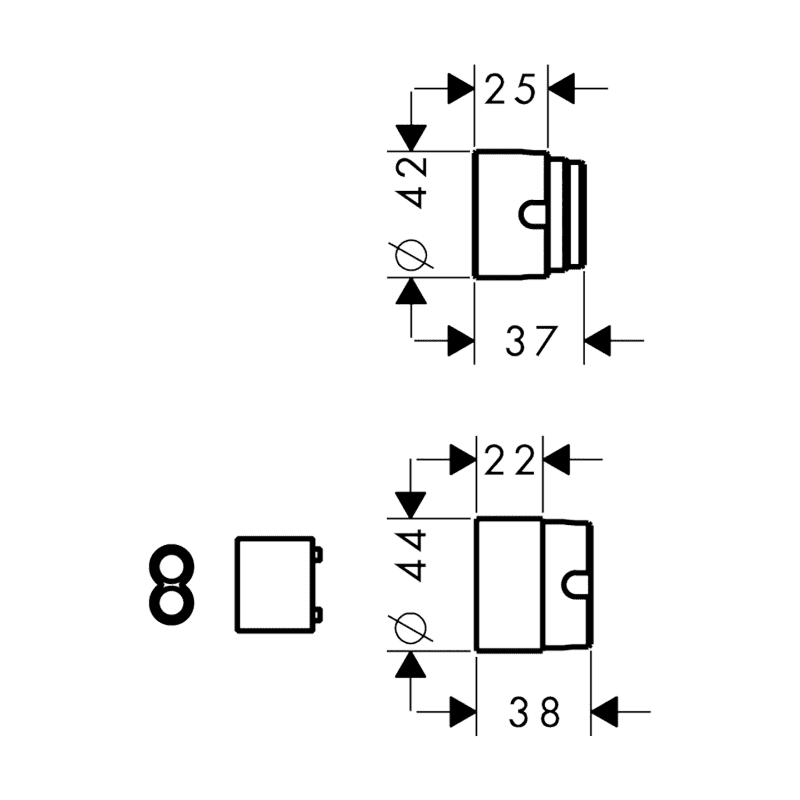 ЧертежHansgrohe (31971000)