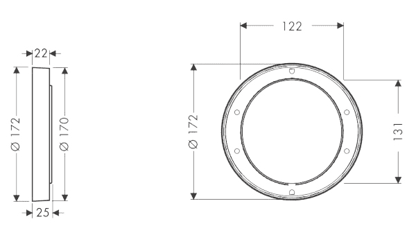 ЧертежHansgrohe (13596000)