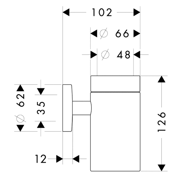 ЧертежHansgrohe Logis (40518820)