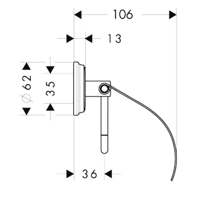 ЧертежHansgrohe Logis Classic (41623000)