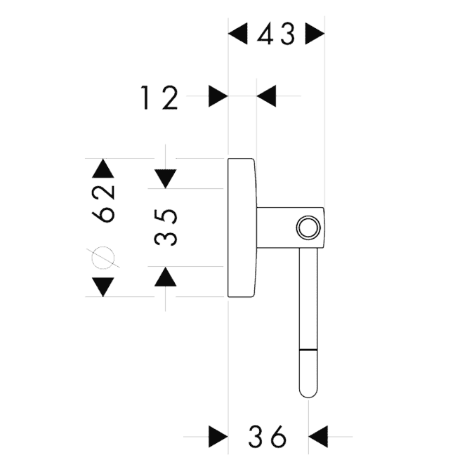 ЧертежHansgrohe Logis (40526820)
