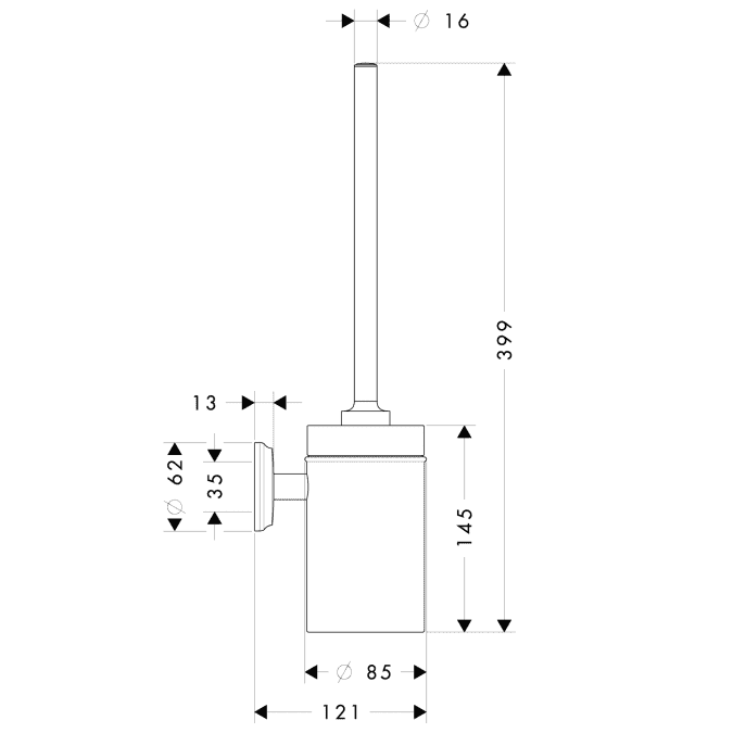 ЧертежHansgrohe Logis Classic (41632000)