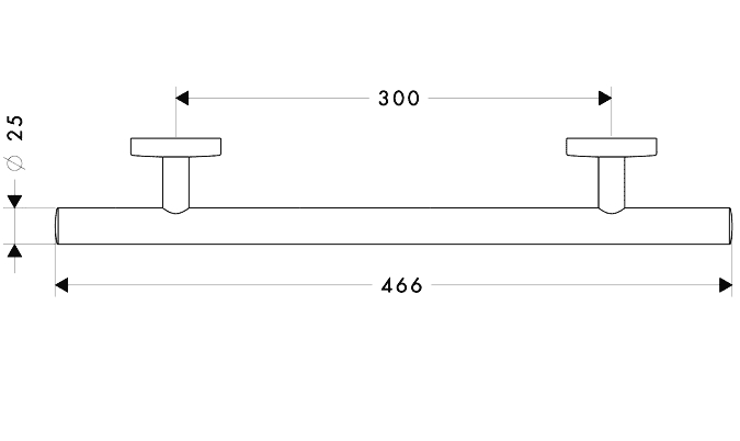 ЧертежHansgrohe Logis (40513820)