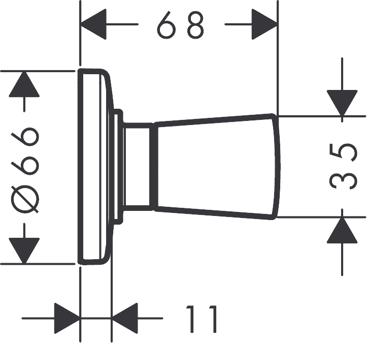 ЧертежHansgrohe Logis (71970000)